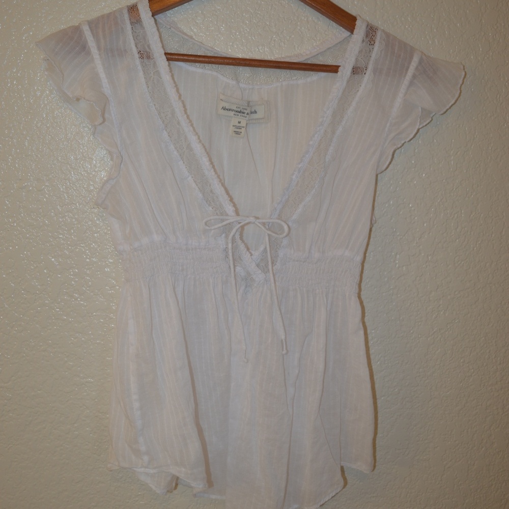 Abercrombie and Fitch Sheer Blouse